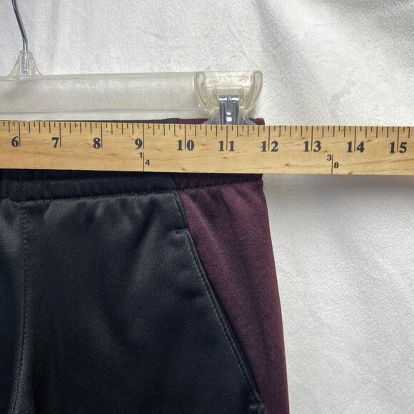 Avia Athletic Drawstring Waist Jogger Pants Boys Small (8) Black Side Pockets - Picture 4 of 16